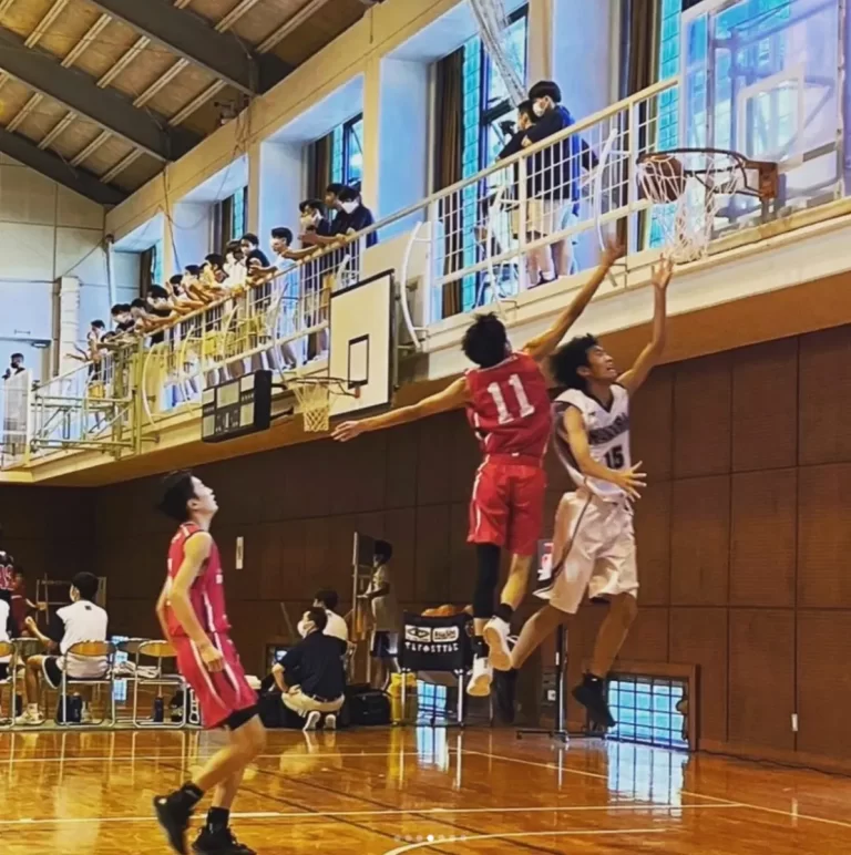 男子バスケットボール部 第75回全国高等学校バスケットボール選手権大会 広島県大会男子の部 ４回戦勝利