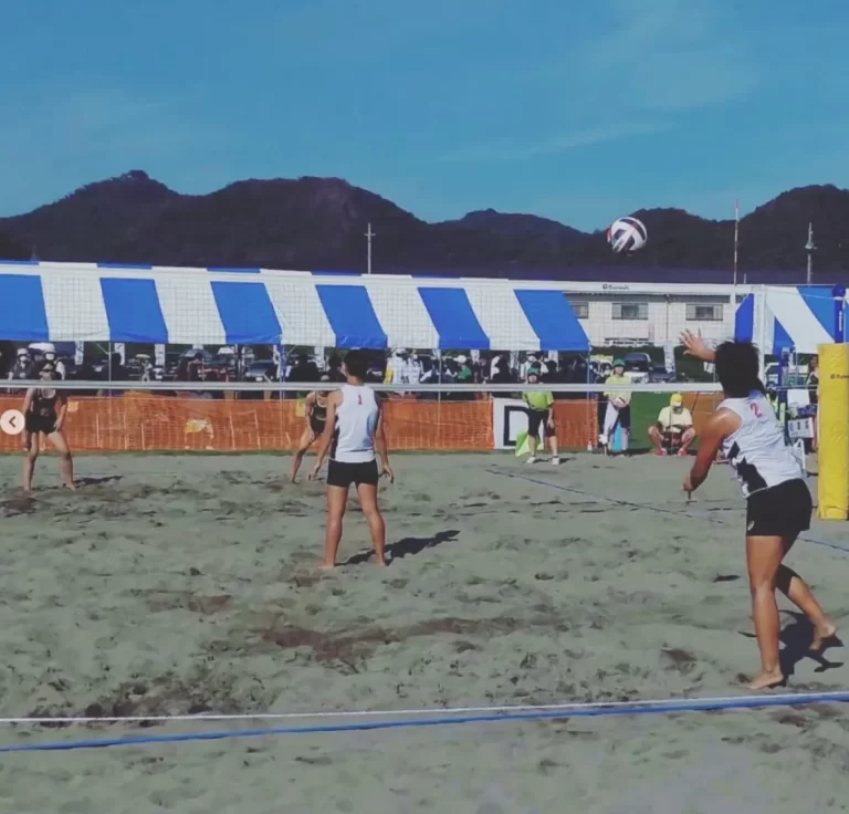 ビーチバレーチーム 第77回国民体育大会出場