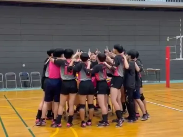 【バレーボール部】春の高校バレー広島県予選