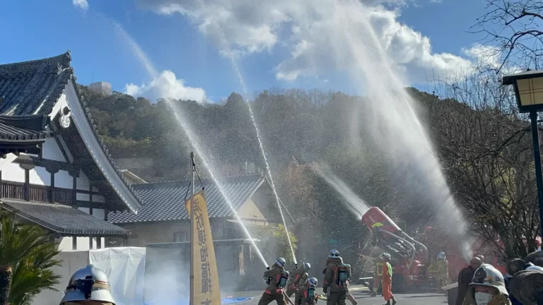 国前寺　消防訓練に参加しました！