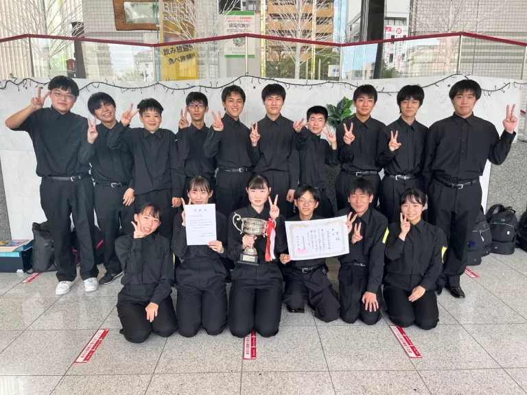 快挙！吹奏楽部が広島県代表に選ばれました。