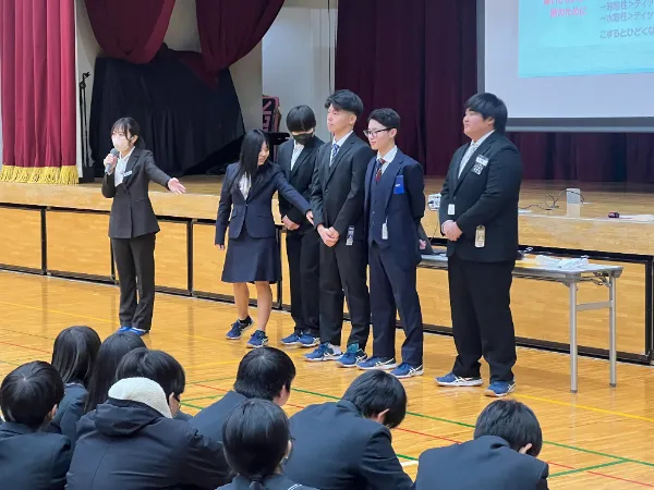 【3年生】スーツ着こなし講習