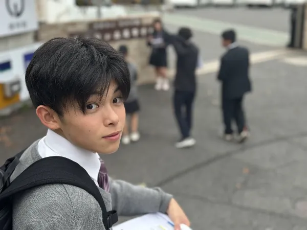 本校１学年の宇野本くんの記事が中国新聞デジタルに掲載されました！