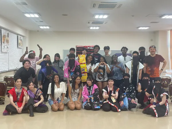 国際交流ー和太鼓部ー