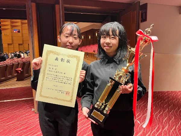 【吹奏楽部】東京・文京シビックホールにて第２９回日本管楽合奏コンテスト全国大会に出場