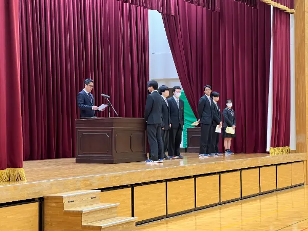 令和５年度　修了式