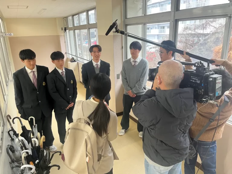 校長がテレビに出演します！！