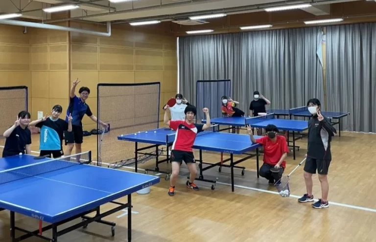 【クラブ紹介】卓球部の練習風景