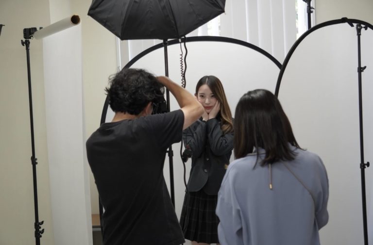 学校PV撮影とパンフレット用の写真撮影を行いました！
