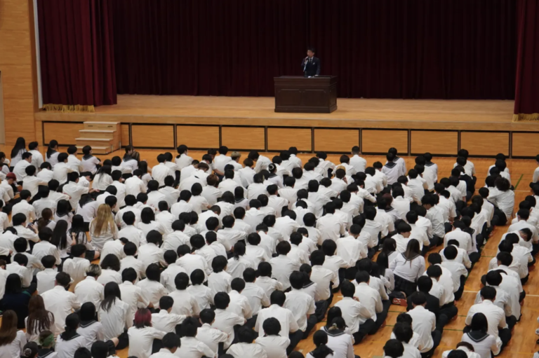 令和８年度　第1学期の終業式